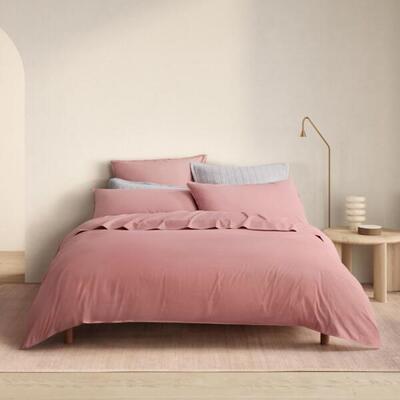 代购直邮澳洲SHERIDAN喜来登用品Bailey纯棉被套枕套装床罩水洗棉