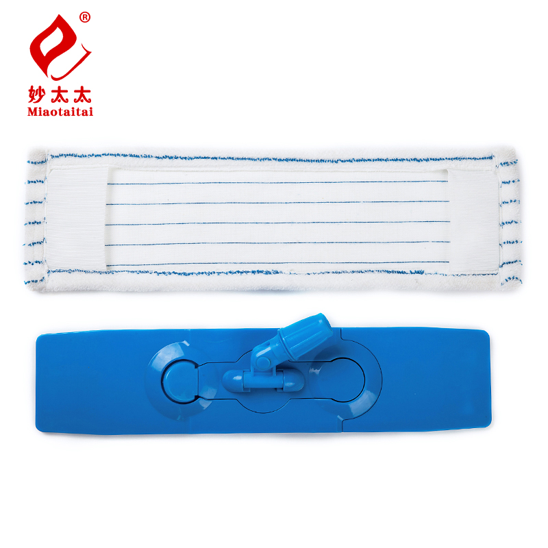 妙太太平板拖把配件替换布纤维雪尼尔拖把头耐磨吸水4条包邮