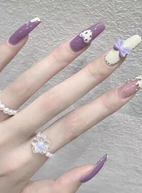 网红显白紫色甲油胶可爱裸紫色指甲胶奶油紫色流行色奶昔显白