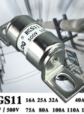 RGS11 熔断器 25A 32A 40A 50A 63A 75A 80A 100A 125A 250V 500V