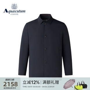 新品 男拆卸内胆羽绒外套Q50J7EM051 雅格狮丹冬季 Aquascutum