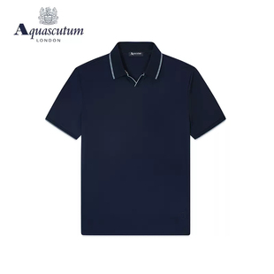 刺绣短袖 Aquascutum 雅格狮丹春夏新款 纯棉男士 Q49H9EM061 POLO衫