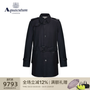 中长款 男士 风衣大衣外套Q4901EM011 雅格狮丹春夏新款 Aquascutum