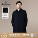 休闲中长款 男时尚 翻领毛呢大衣通勤 雅格狮丹秋冬新品 Aquascutum