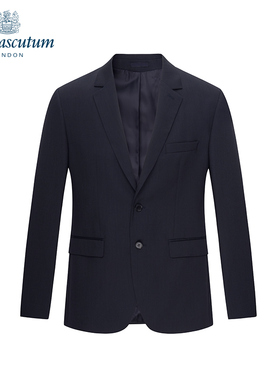 Aquascutum/雅格狮丹秋冬新品男时尚通勤商务西装外套Q4017EM071