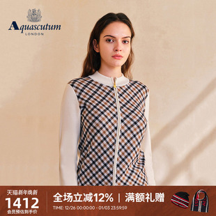 女士英伦风格 时尚 纹外套Q5067EL111 雅格狮丹秋冬新品 Aquascutum