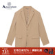 Aquascutum 雅格狮丹春夏新款 男休闲西服商务单西外套Q4754EM011