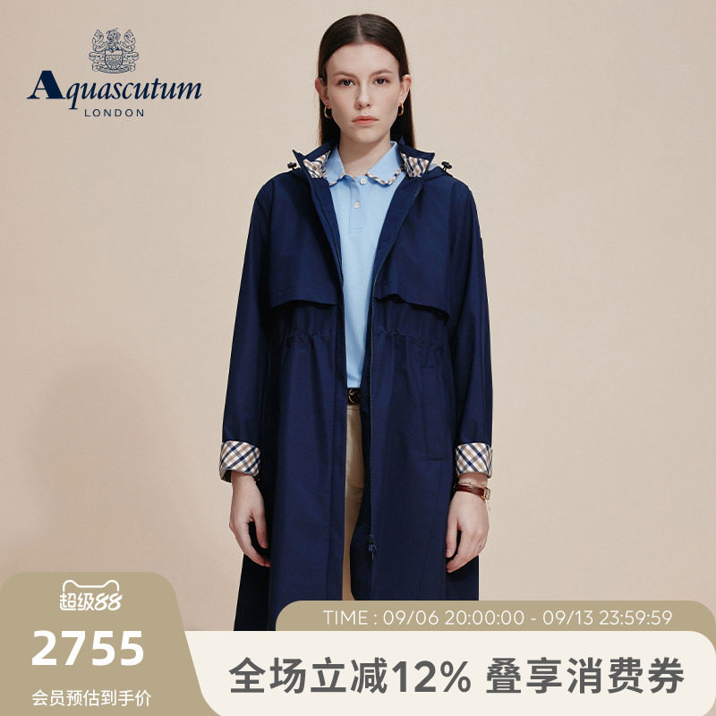【雅格狮丹】2025春夏新品女风衣图片