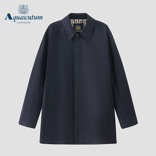 男士 外套Q4552EM031 纯棉风衣短款 雅格狮丹春夏新品 Aquascutum