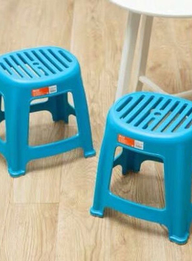 正品禧天龙儿童加厚欧式塑料钢化凳茶几凳矮凳子浴室防滑凳D-2053