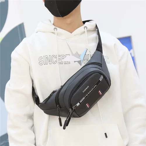 Мобильный телефон, универсальная вместительная и большая водоотталкивающая поясная сумка подходит для мужчин и женщин, износостойкий спортивный бумажник