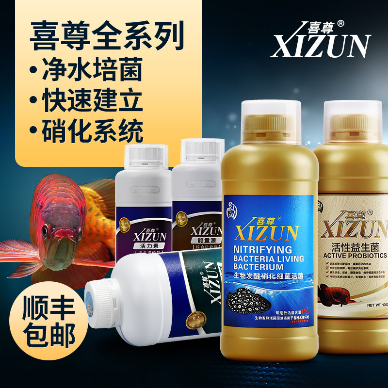 喜尊硝化细菌水质稳定剂水族益生硝化细菌