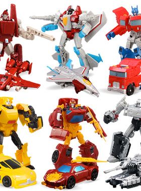 变形玩具迷你金刚小汽车大黄蜂机器人威震M天蜘蛛红指挥官蒙巴迪
