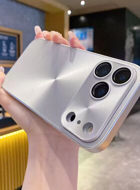 适用苹果17手机壳iPhone16promax新款17Air镭射极光CD纹14个性小众13防摔12保护套11高级感女款15plus镜头膜