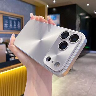适用苹果17手机壳iPhone16promax新款17Air镭射极光CD纹14个性小众13防摔12保护套11高级感女款15plus镜头膜
