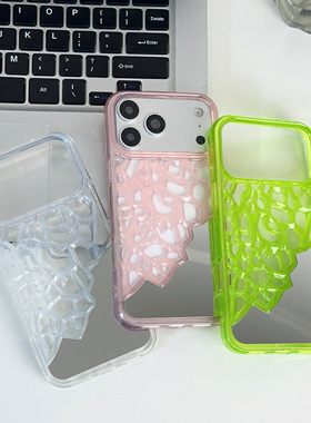 新款17镂空散热透气适用苹果16proMax保护套15pro手机壳iPhone13硅胶软14plus黑色13/14细闪散热壳11网红超火