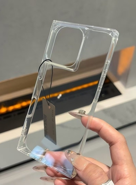 高颜值ins方形个性轻奢透色适用苹果16promax手机壳新款高级感时尚iPhone15/14/13pro网红手机套12防摔保护套
