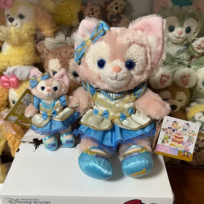上海迪士尼五周年玲娜贝儿星黛露雪梨玫可琦安欧陆达菲等公仔挂件