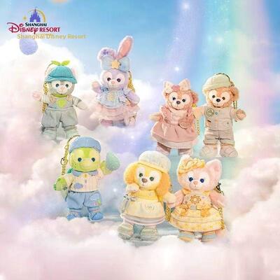 上海迪士尼乐园代购色彩系列玲娜贝儿星黛露可琦安olu挂件公仔等