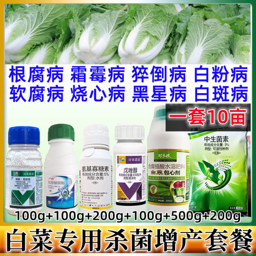 白菜病全治套餐白菜专用杀菌剂