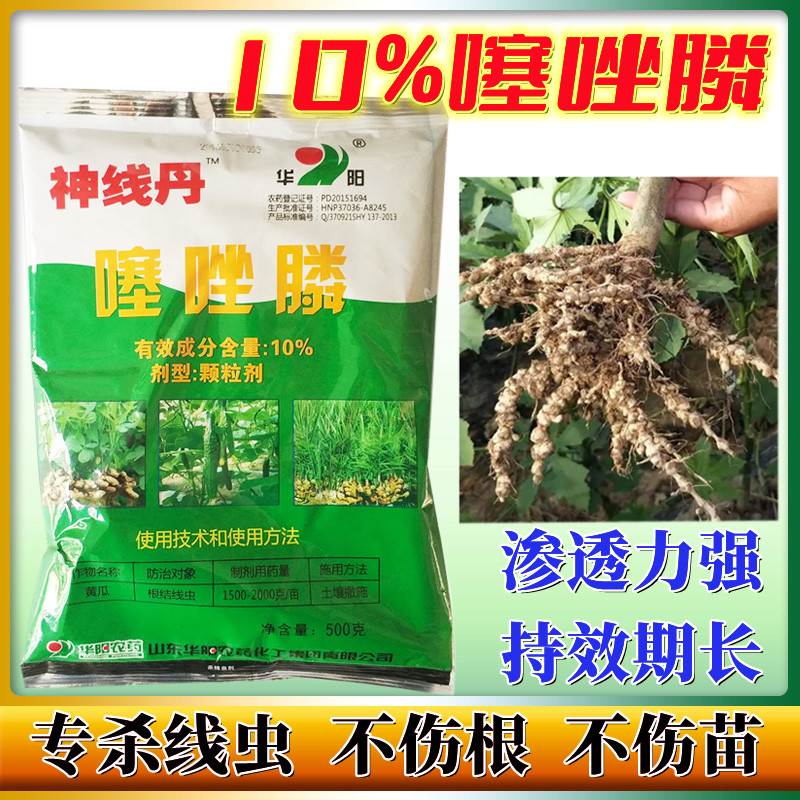 10%噻唑磷颗粒剂根结线虫