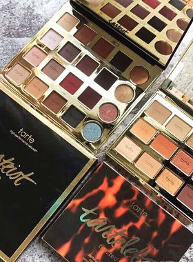 亚马逊泥眼影盘tarte眼影二代三代20色pro12色8 toasted in bloom