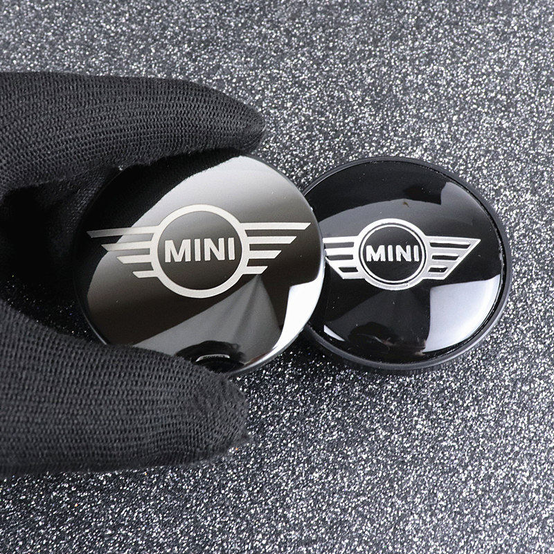 适用宝马mini cooper轮毂装饰盖one clubman jcw F60标志防刮