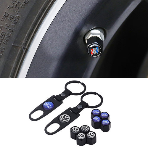 汽车防盗气门嘴帽个性轮胎气门芯盖真空胎金属气门嘴防放气通用型