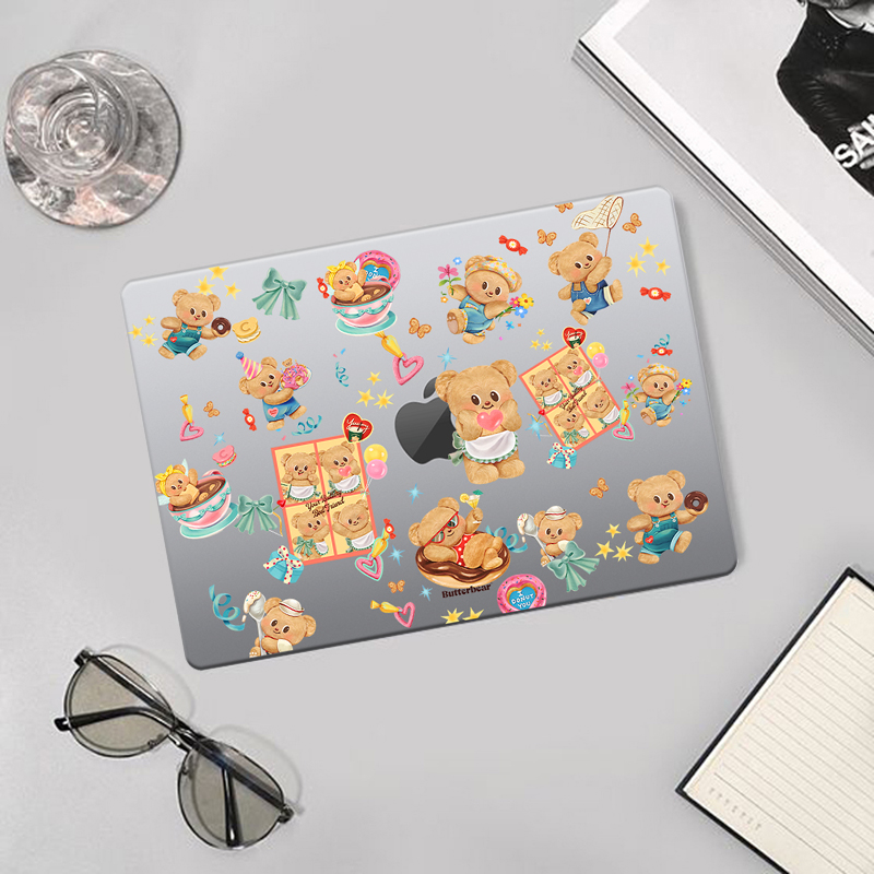 卡通小熊MACBOOKCASE保护壳