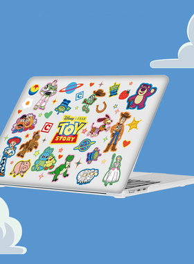 玩具总动员卡通情侣男女款电脑保护套适用苹果MACBOOK CASE笔记本电脑保护壳AIR13 PRO13简约M2 14寸15/16