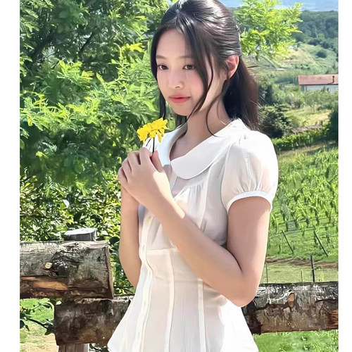 bm金珍妮Jennie同款衬衫