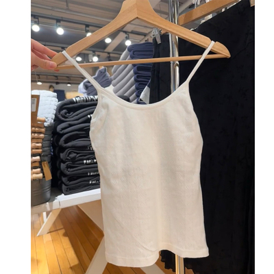Brandybm新款纯棉简约背心吊带