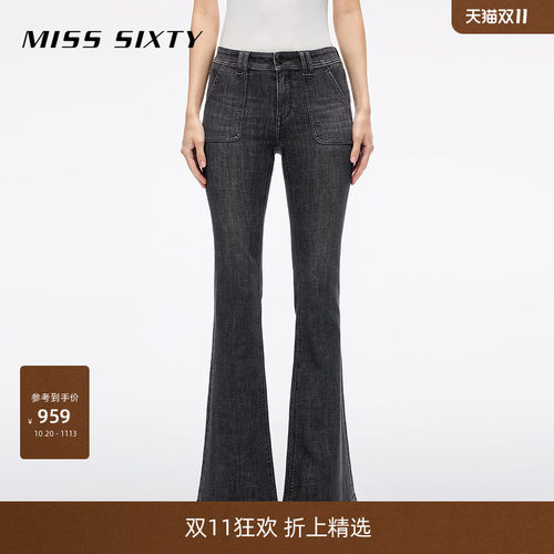 MissSixty低腰修身喇叭牛仔裤