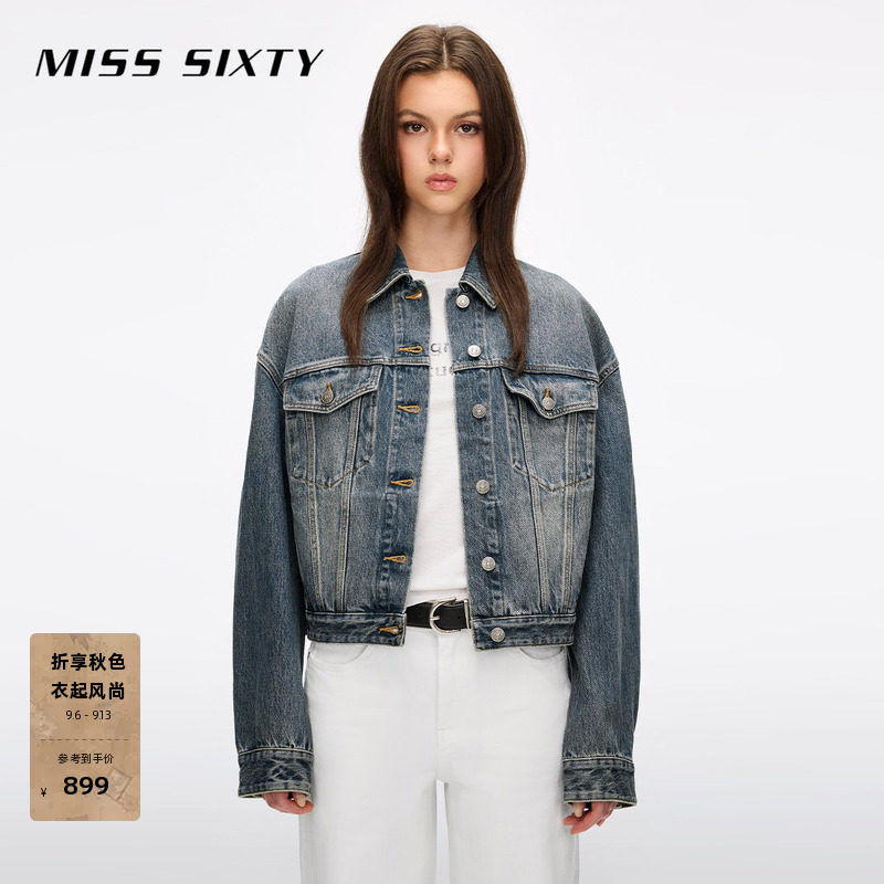 MissSixty复古牛仔外套图片