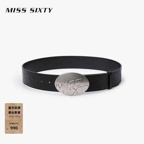 MissSixty百搭真皮腰带