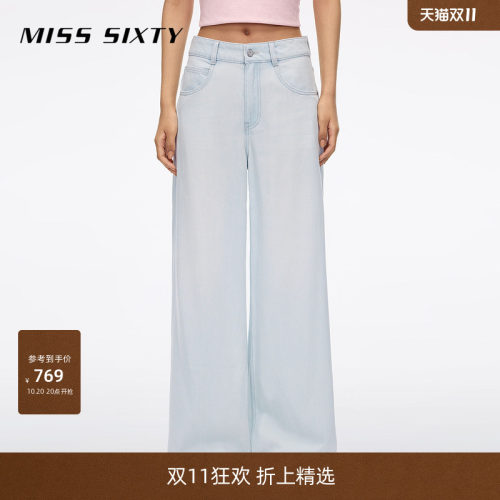 MissSixty阔腿牛仔裤