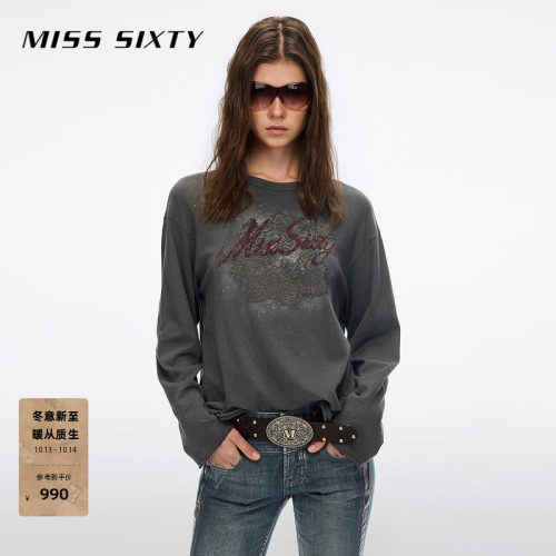 MissSixty做旧印花T恤