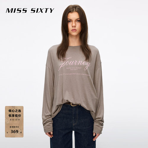MissSixty印花长袖T恤