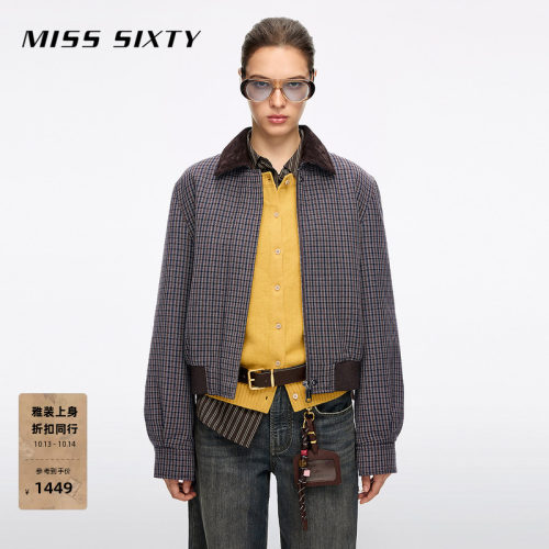 MissSixty翻领夹棉外套