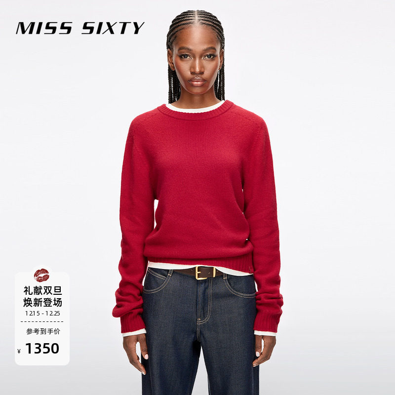 MissSixty圆领羊毛衫