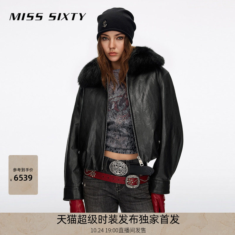 【天猫独家首发】【90鹅绒】Miss Sixty2026冬季皮衣