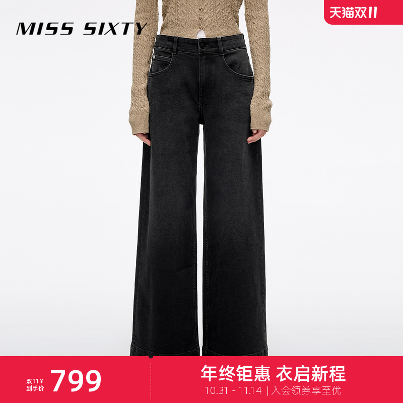 MissSixty阔腿牛仔裤