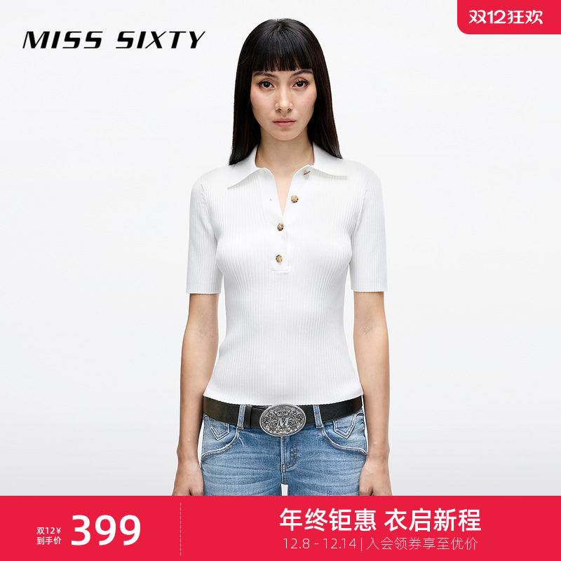 MissSixty含桑蚕丝针织衫