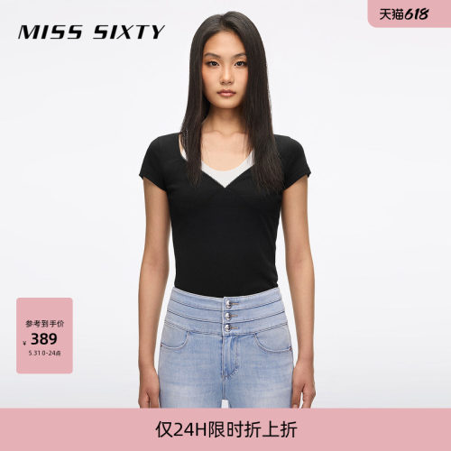 MissSixty假两件修身T恤