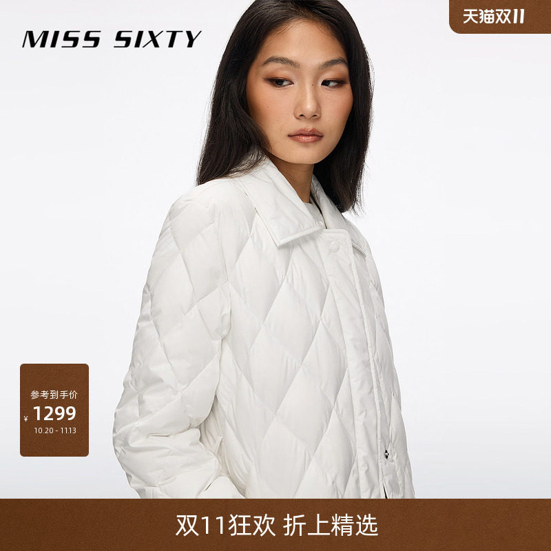 【90鸭绒】【可拆卸毛领】Miss Sixty2026秋季新款羽