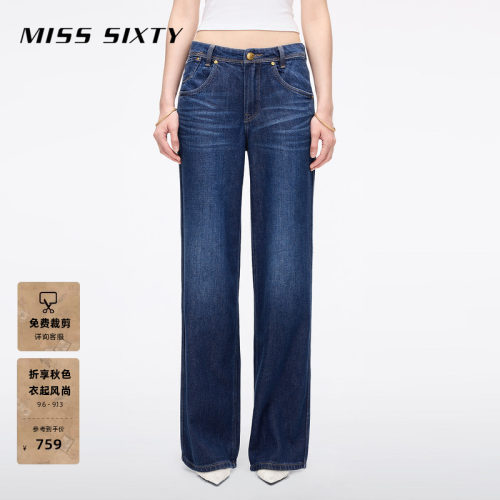 MissSixty复古直筒牛仔裤