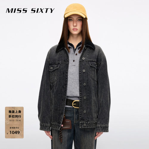 MissSixty拼接牛仔外套