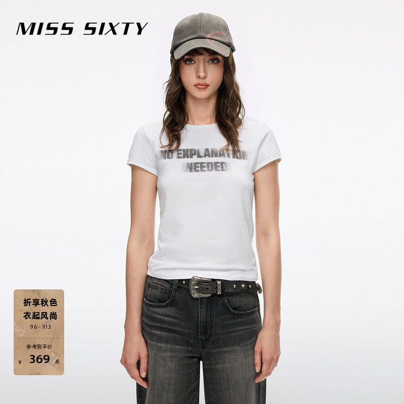 MissSixty晕染印花T恤图片