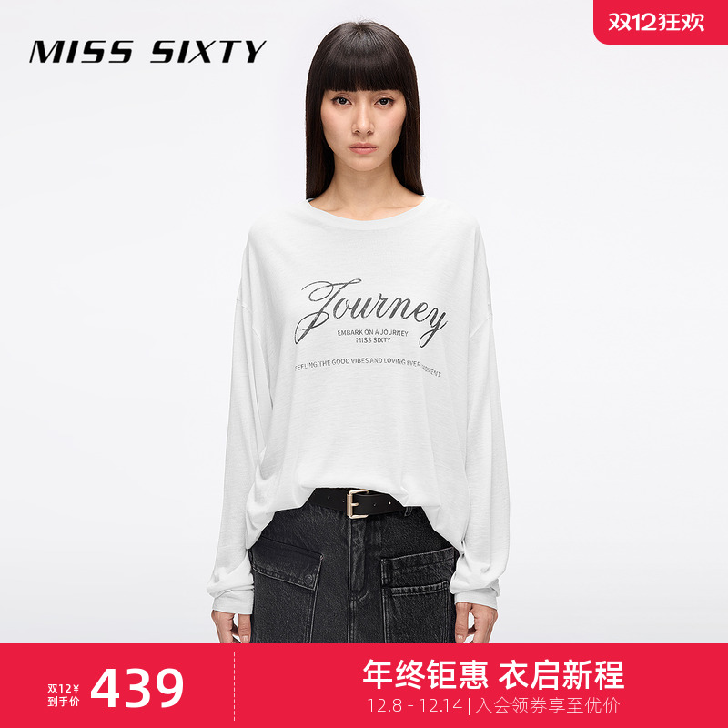 MissSixty圆领印花T恤