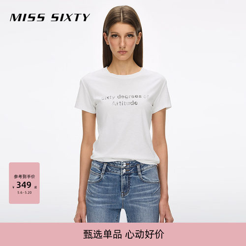MissSixty印花短袖T恤